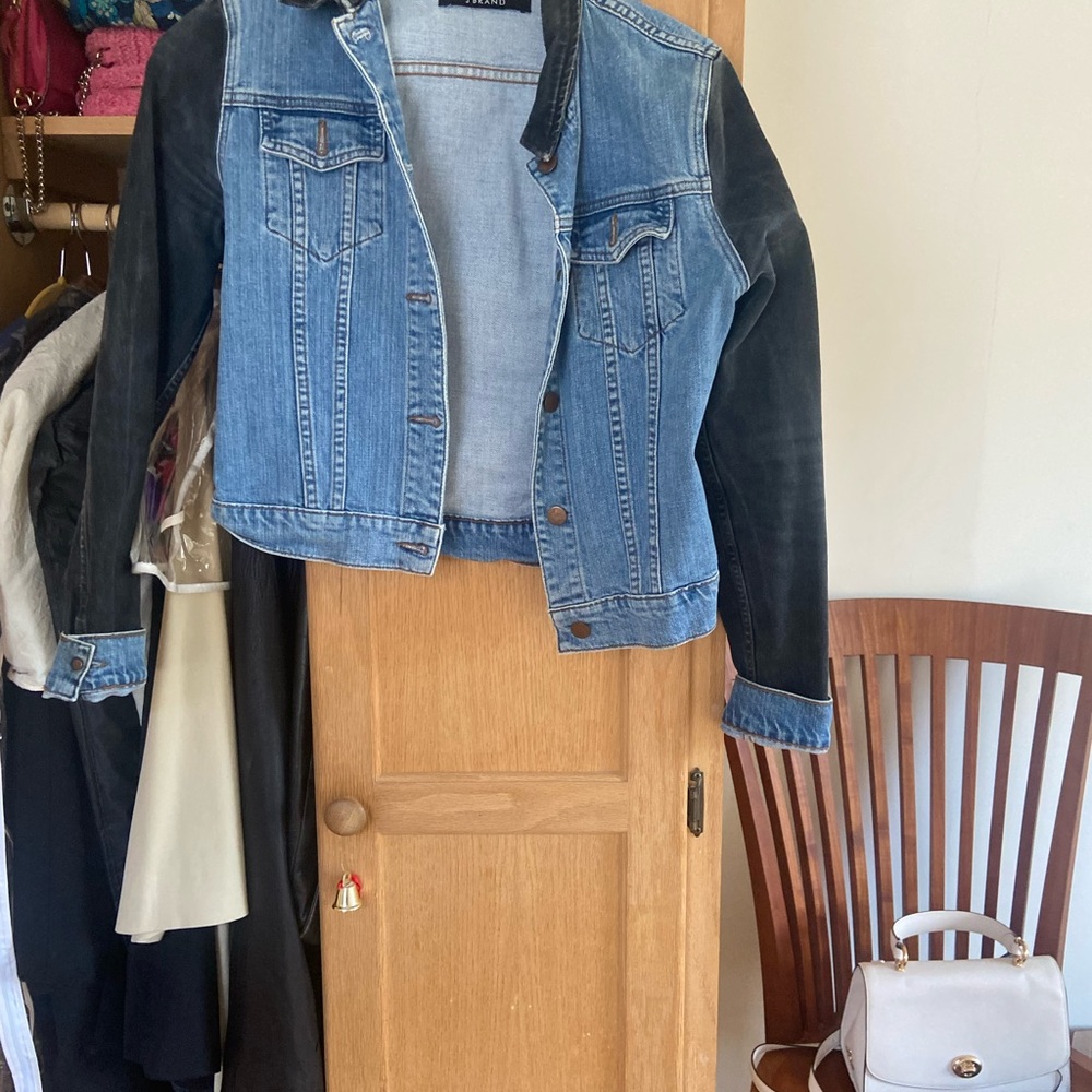 J Brand Bowie two-toned denim Jacket